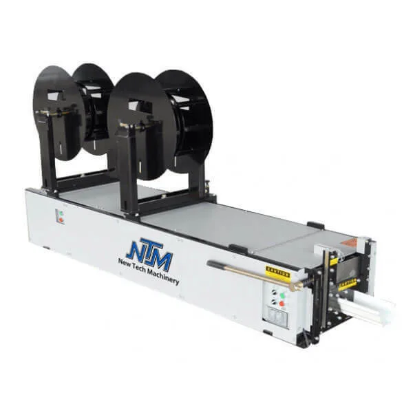 New Tech Machinery 5 Inch K-Style Gutter Machine