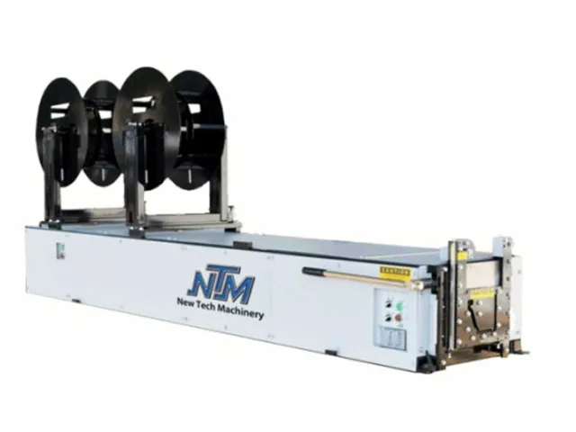 New Tech Machinery 6 Inch K-Style Gutter Machine