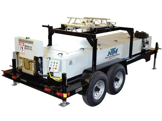 New Tech Machinery 7 Inch Box Gutter Machine