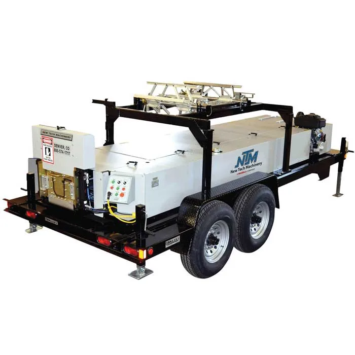 New Tech Machinery 7 Inch Box Gutter Machine