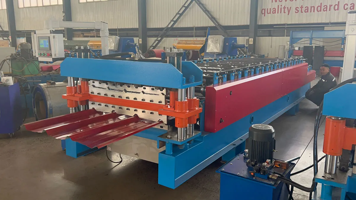Huachen Double Layer Roll Forming Machine
