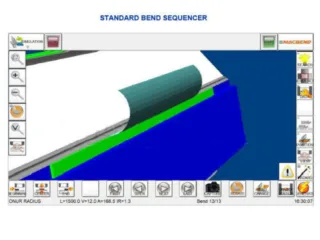ERBEND 10 ft x 16 ga. CNC Folder MFC 3215 – photo 7