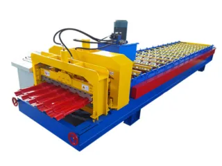 Huachen Bamboo Roof Sheet Roll Forming Machine – photo 1