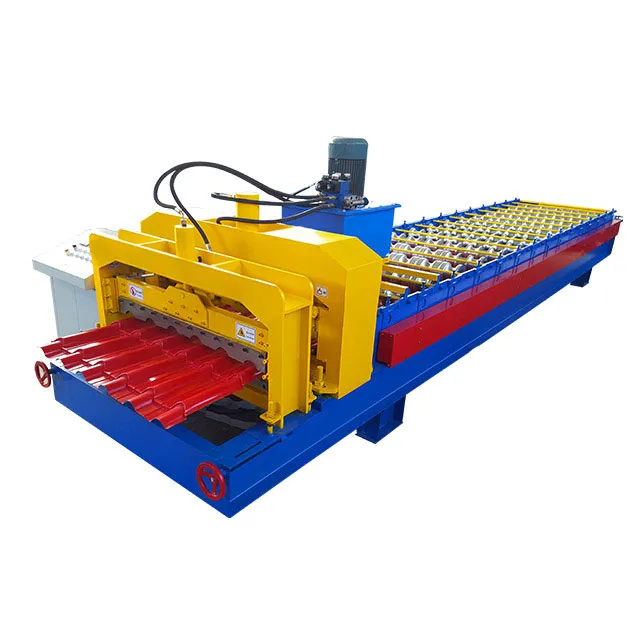 Huachen Bamboo Roof Sheet Roll Forming Machine