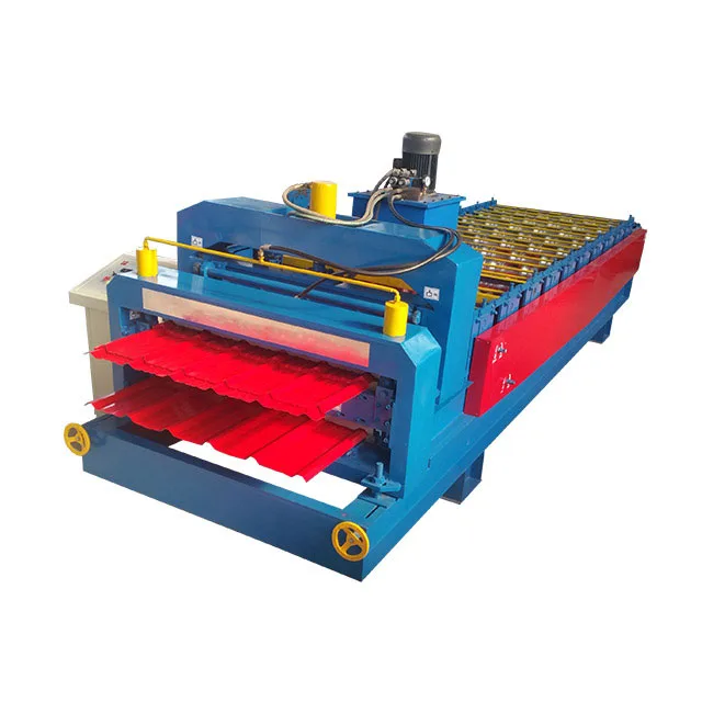 Huachen Color Steel Double Layer Roll Forming Machine