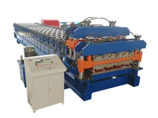 Huachen Glazed Tile Double Deck Roll Forming Machine – photo 1