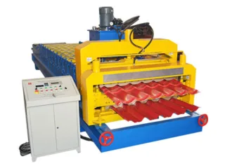 Huachen Steel Tile Double Layer Roll Forming Machine – photo 1