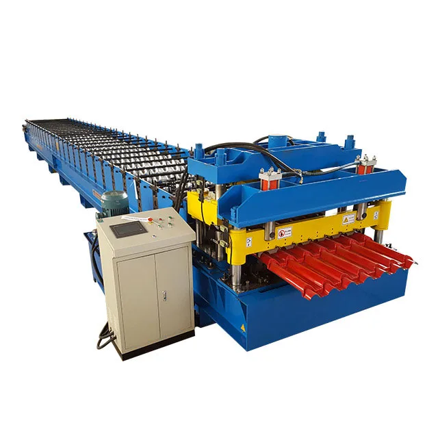 Huachen Steel Tile Roof Sheet Roll Forming Machine