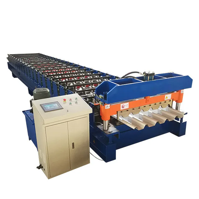 Huachen Trapezoid Roofing Sheet Roll Forming Machine