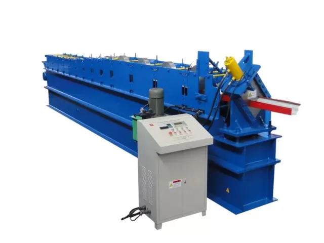 Huachen Water Gutter Roll Forming Machine, Seamless Gutter Machine