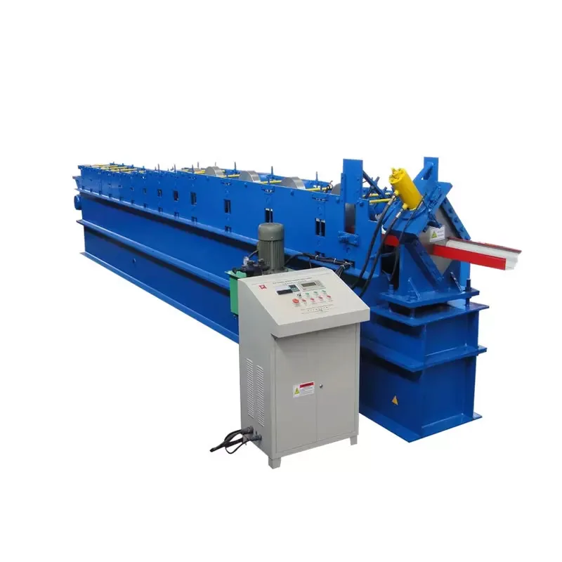 Huachen Water Gutter Roll Forming Machine, Seamless Gutter Machine