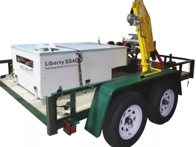 StanGroup Double Standing seam roof panel rollforming machine SS4E-15