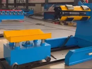 Huachen Hydraulic Decoiler with Coil Car – photo 2