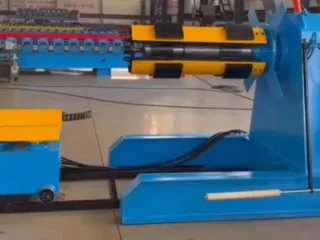 Huachen Hydraulic Decoiler with Coil Car – photo 1