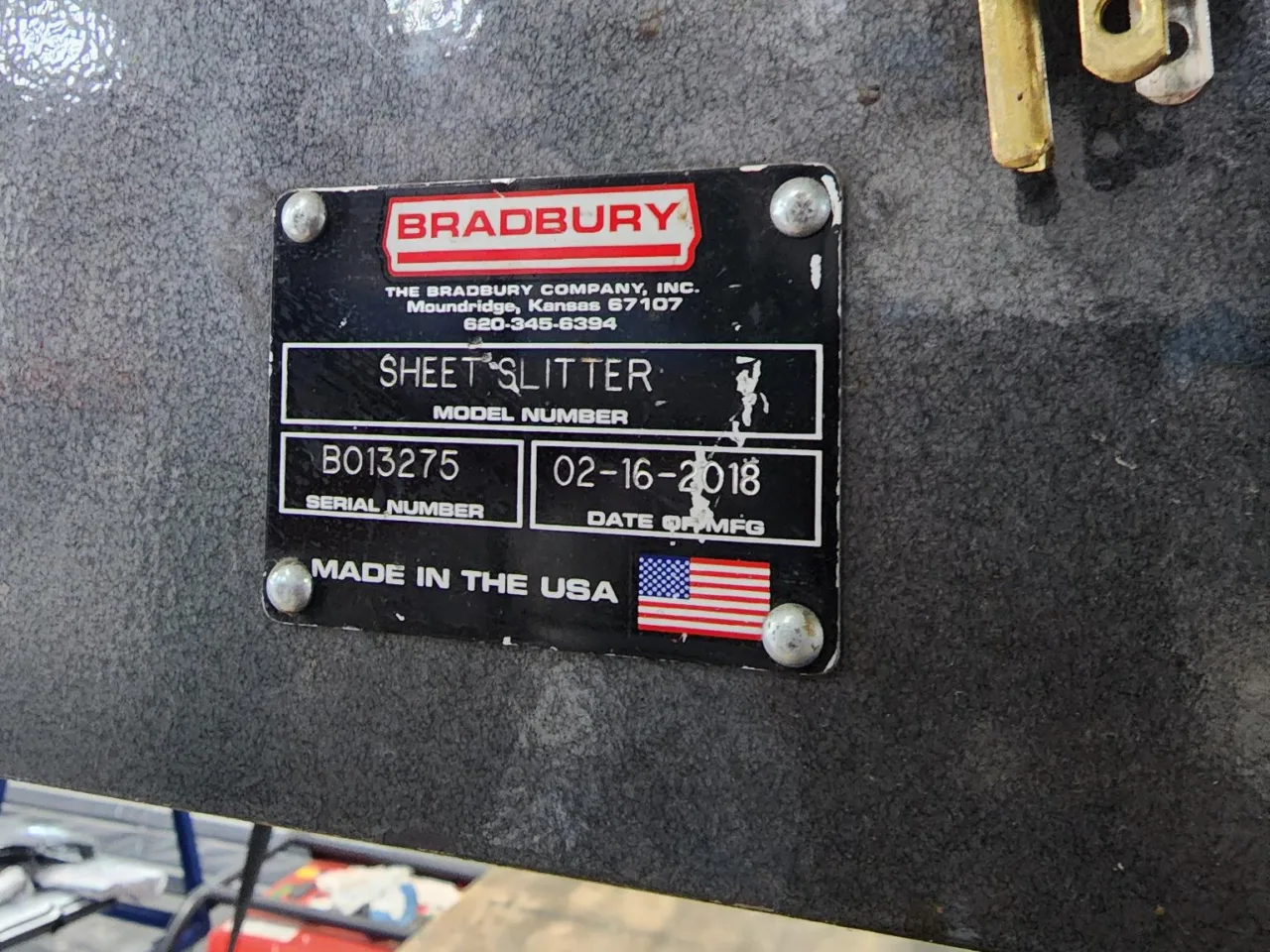 Bradbury Sheet Slitter